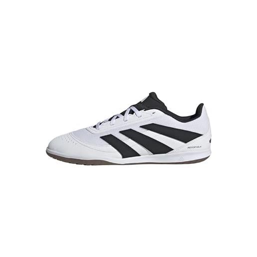 adidas unisex club indoor sala football boots, ftwr white/core black/lucid lemon, 40 2/3 eu