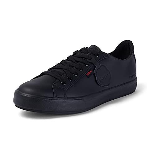 Scarpe Da Ginnastica Uomo Kickers Kick Trecky, Leggere, Con Soletta In Memory Foam, Pelle, Nere - 4