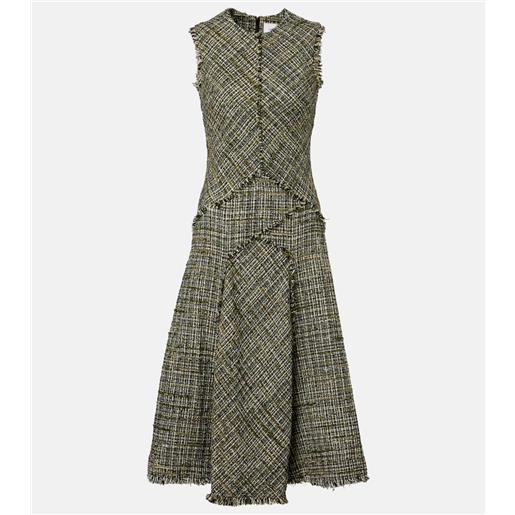 Erdem abito midi in tweed