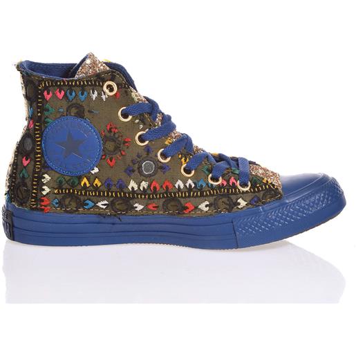 Converse flamenco blu