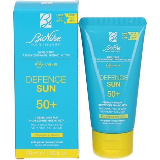 I.C.I.M. (BIONIKE) INTERNATION bio. Nike defence sun, crema viso mat spf 50+, 50 ml