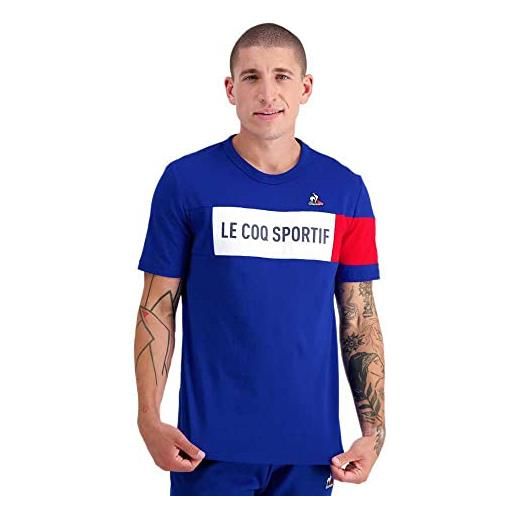 Le Coq Sportif t-shirt, blu elettro, l