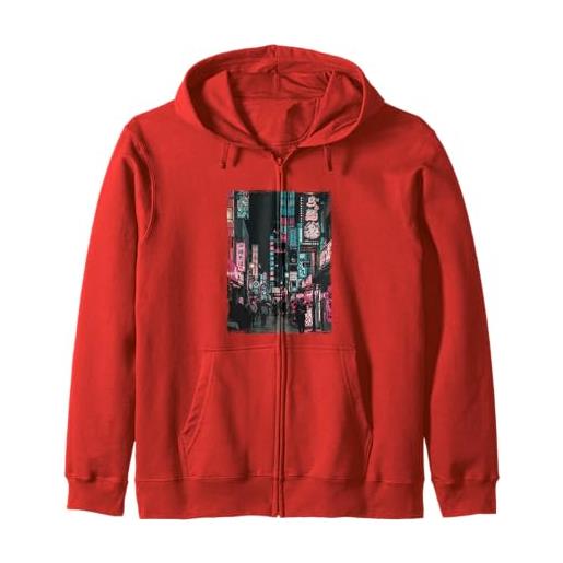 Japan VaporWave Tees japanese vaporwave japan street scene tokyo lofi aesthetic felpa con cappuccio