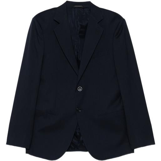 Giorgio Armani blazer monopetto - blu