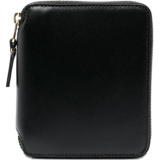 Comme Des Garçons Wallet portafoglio con zip - nero