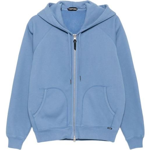 TOM FORD felpa con cappuccio - blu