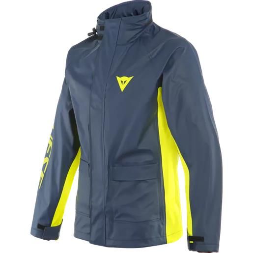 DAINESE giacca antiacqua storm 2 nero giallo DAINESE