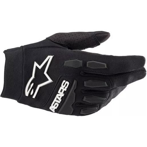 ALPINESTARS guanto corto full bore nero bianco ALPINESTARS