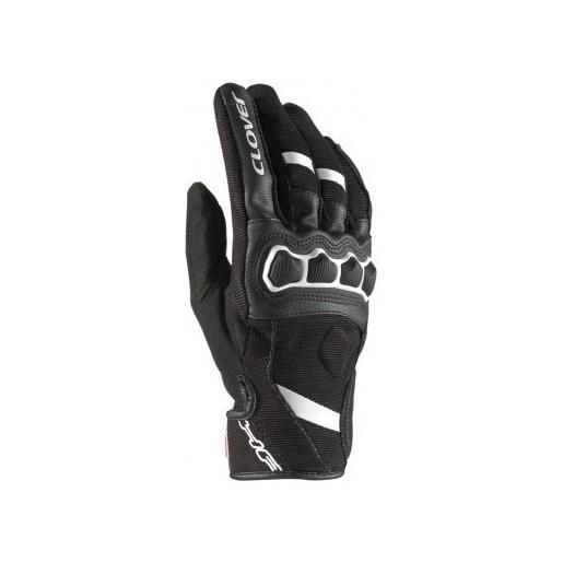 CLOVER guanto corto airtouch-2 lady nero bianco - CLOVER