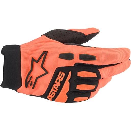 ALPINESTARS guanto corto full bore arancione nero ALPINESTARS