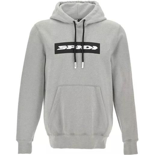 SPIDI felpa logo 2 grigio - SPIDI
