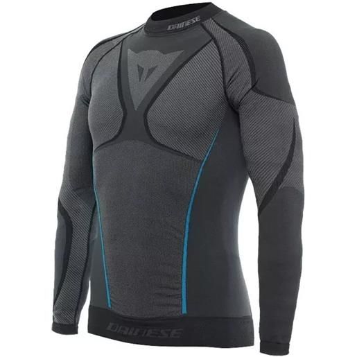 DAINESE maglia dry ls nero blu DAINESE