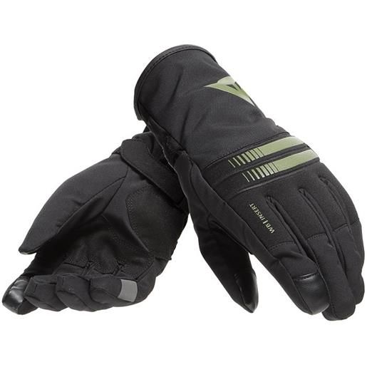 DAINESE guanto donna plaza 3 lady d-dry nero verde DAINESE