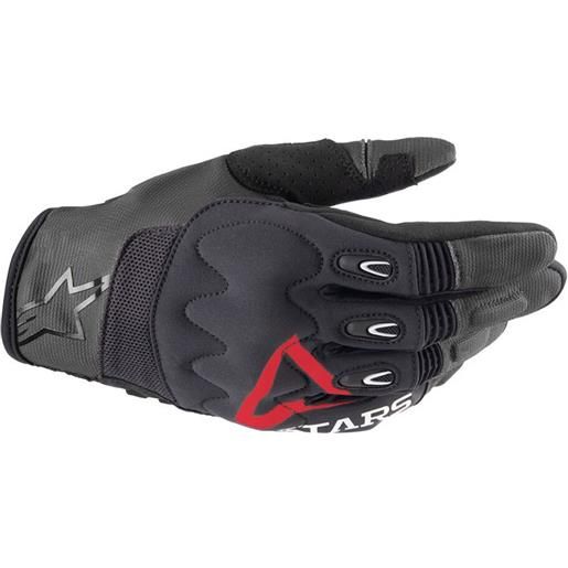 ALPINESTARS guanto techdura grigio rosso ALPINESTARS