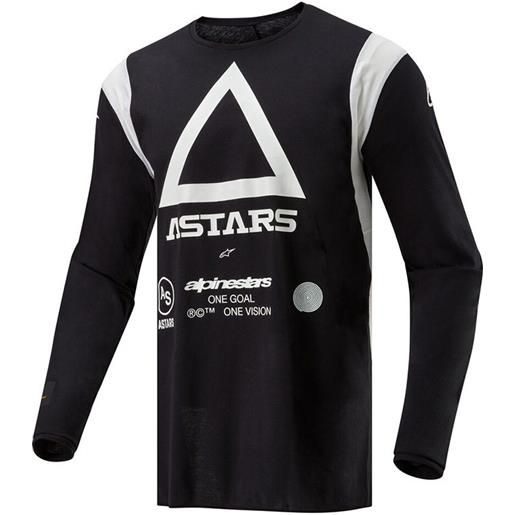 ALPINESTARS maglia techdura nero bianco ALPINESTARS