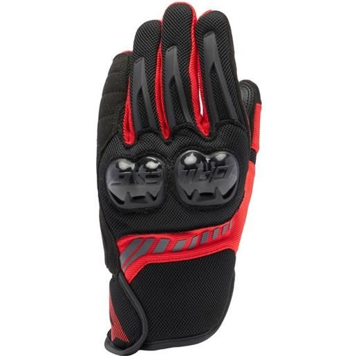 DAINESE guanto mig 3 air nero rosso DAINESE
