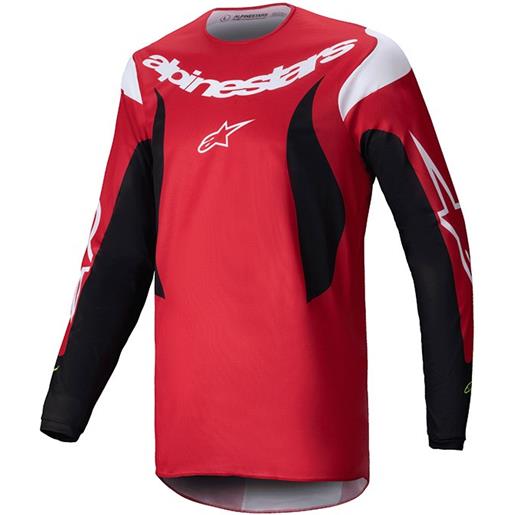 ALPINESTARS maglia fluid haul rosso bianco ALPINESTARS