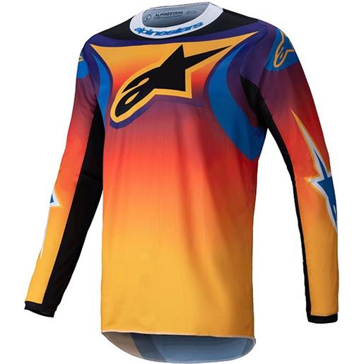 ALPINESTARS maglia fluid wurx arancione blu ALPINESTARS
