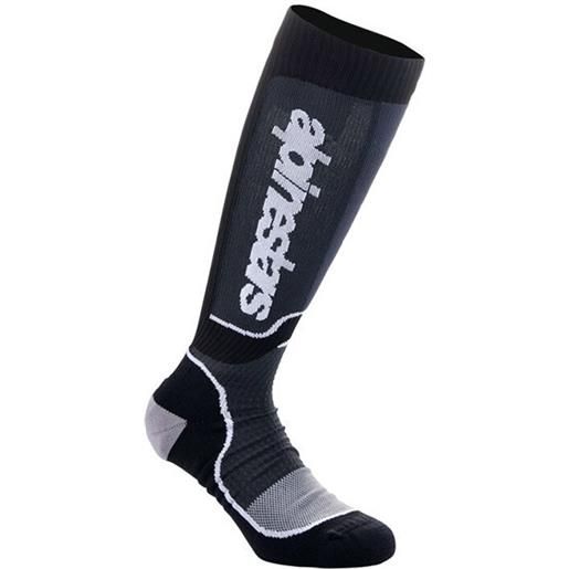 ALPINESTARS calza ragazzo youth mx plus bianco nero ALPINESTARS