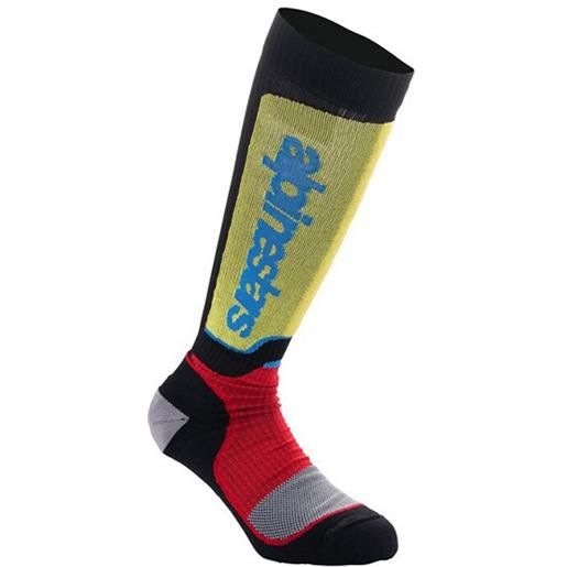 ALPINESTARS calza ragazzo youth mx plus rosso giallo ALPINESTARS