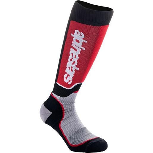 ALPINESTARS calza ragazzo youth mx plus rosso nero ALPINESTARS