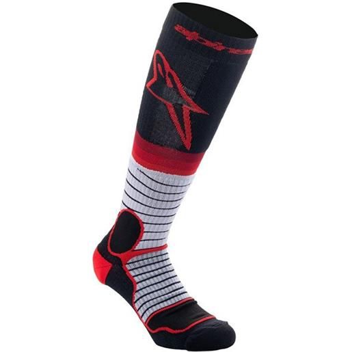 ALPINESTARS calza mx pro socks grigio rosso ALPINESTARS