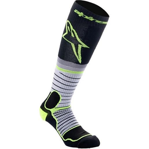 ALPINESTARS calza mx pro socks grigio giallo fluo ALPINESTARS