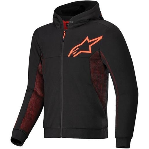 ALPINESTARS giacca chrome air sport nero rosso ALPINESTARS
