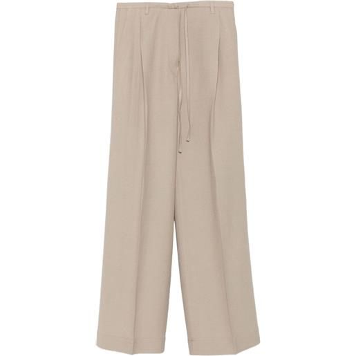 Christian Wijnants pantaloni plissé - toni neutri