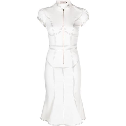 Murmur abito denim underline - bianco