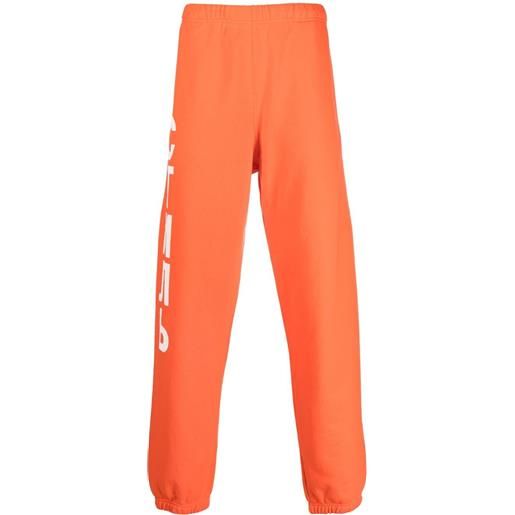 Heron Preston pantaloni sportivi con stampa - arancione