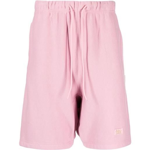 Advisory Board Crystals shorts sportivi con ricamo - rosa