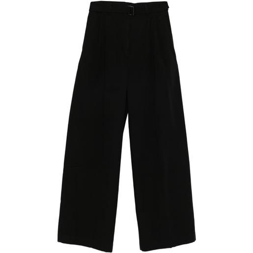 Christian Wijnants pantaloni paradisa tinti in capo - nero