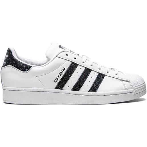 adidas superstar swarovski crystal sneakers - bianco