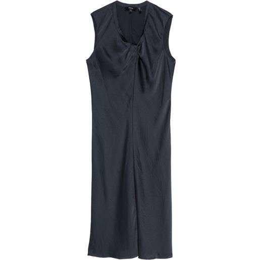 Theory abito smanicato - blu