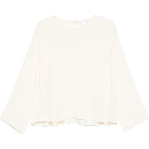 Forte Forte blusa girocollo - toni neutri