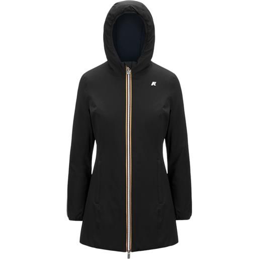 Kway giacca denise warm reversible donna black/blue depht
