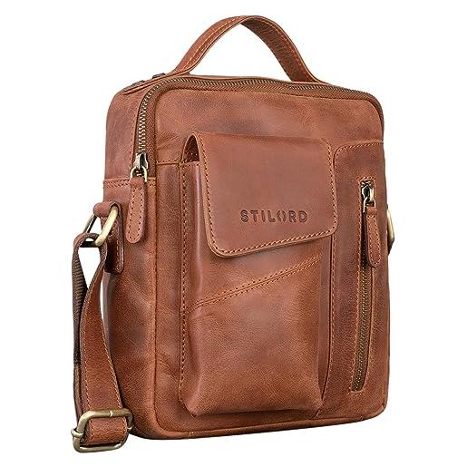 Tracolla In Pelle Vintage STILORD 'Elli' - Regolabile 80-140cm, Per Borse, Colorado Marrone - Foto 2