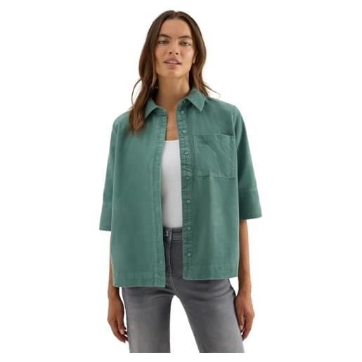 Cecil 3412038 camicia a coste, jewel green, xl donna