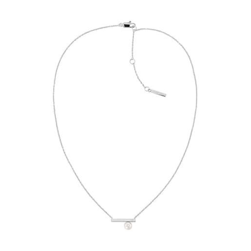 Calvin Klein collana da donna collezione minimalist pearl - 35000175