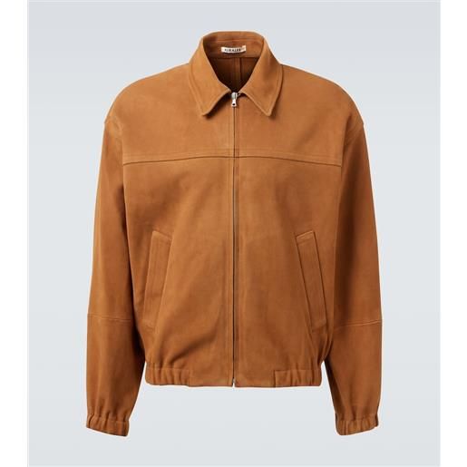 Auralee blouson in suede