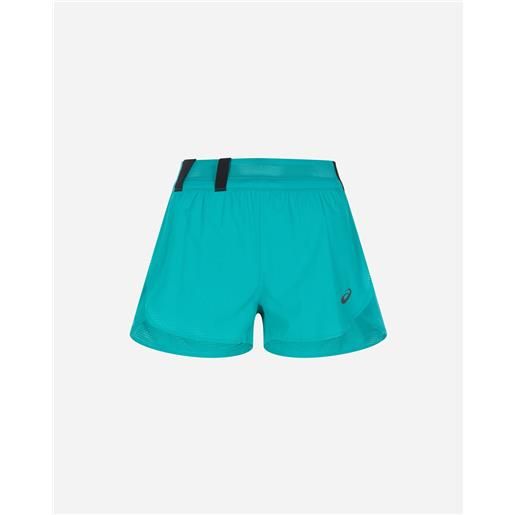 Asics metarun split w - short running - donna - verde