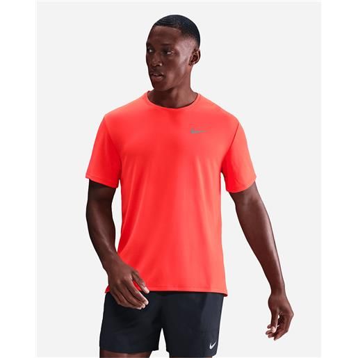 Nike miler m - t-shirt running - uomo - rosso
