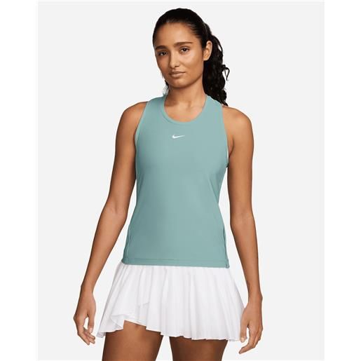 Nike victory w - t-shirt tennis - donna - verde