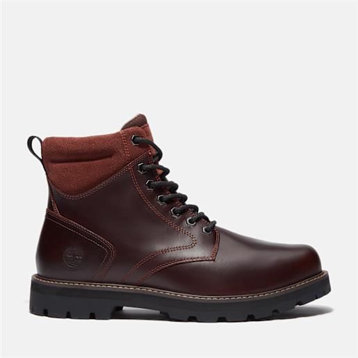 Timberland - stivale britton road da uomo in bordeaux, uomo, bordeaux, taglia: 40