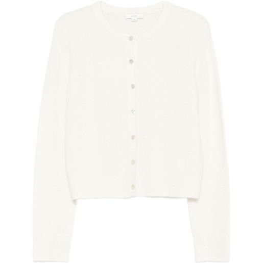 Vince cardigan con scollo rotondo - toni neutri