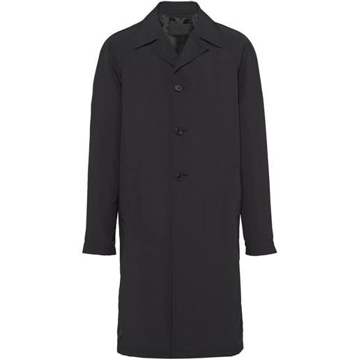Prada cappotto monopetto - nero