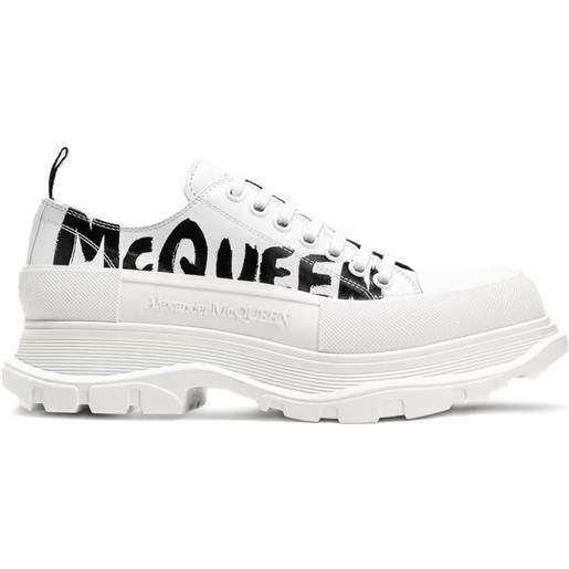 Alexander McQueen sneakers tread slick - bianco