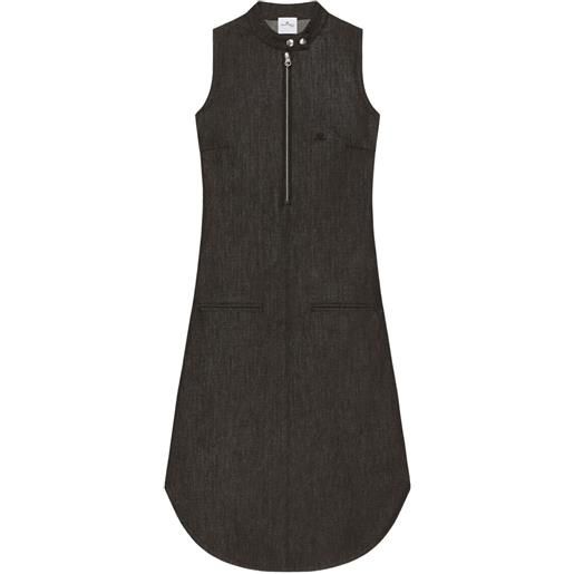 Courrèges abito smanicato - grigio