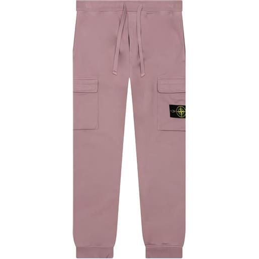 Stone Island pantaloni con tasche cargo - rosa